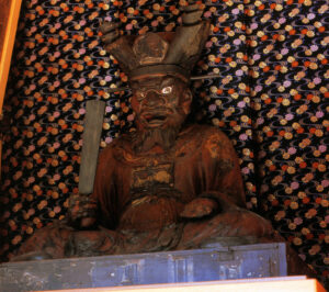 茂林寺の闇魔王像